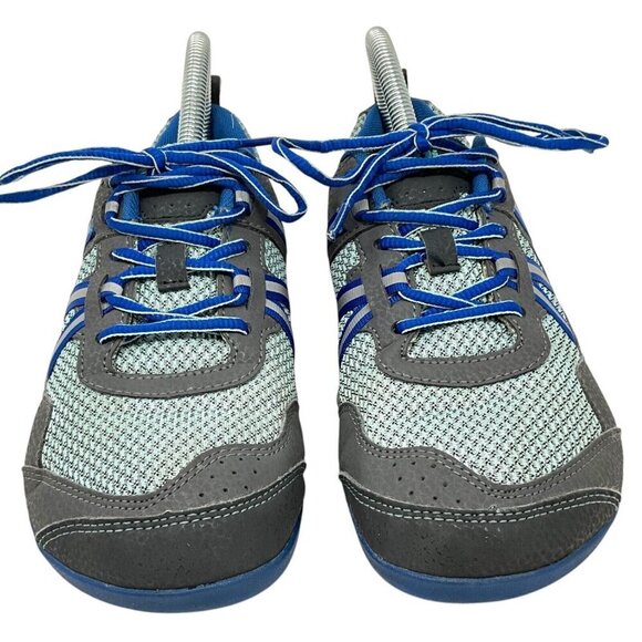 Xero Ipari Prio Size 7 Blue Gre Zero Drop Barefoot Athletic Running Tennis Shoes - Picture 3 of 13